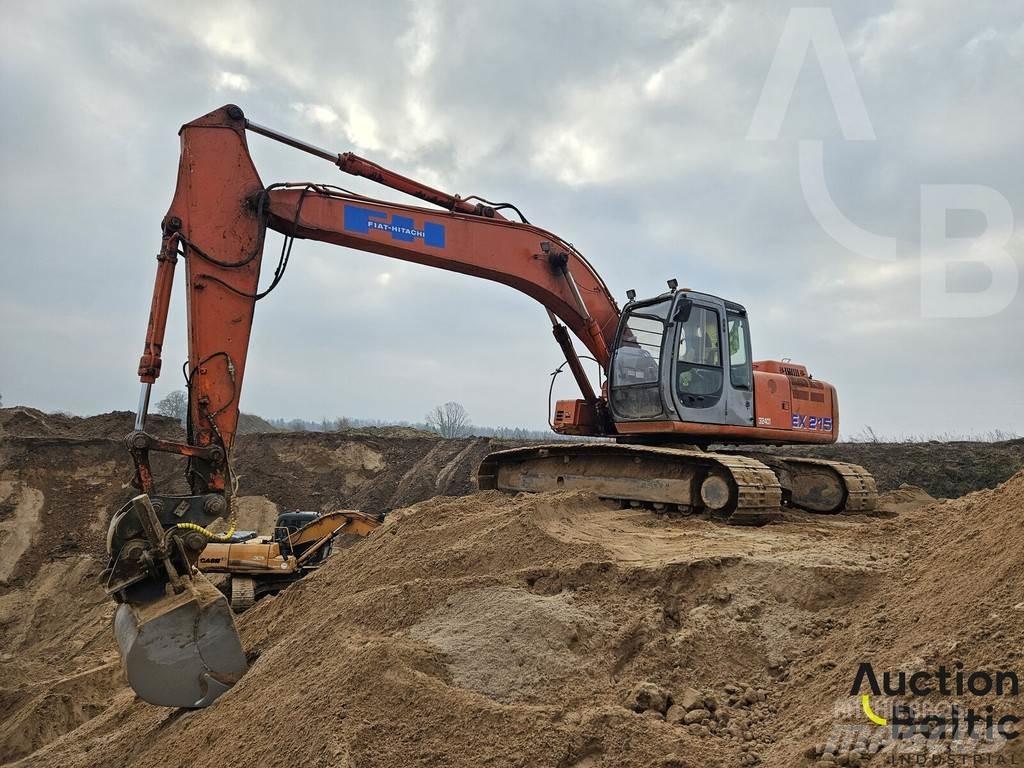 Hitachi EX 215 Rupsgraafmachines