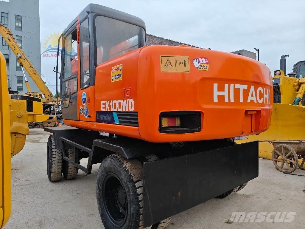 Hitachi EX 100 W D Wielgraafmachines