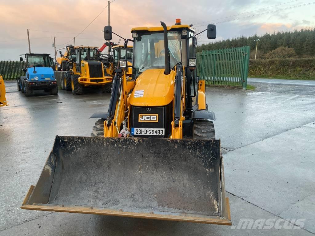 JCB 3CX Compact Graaf-laadcombinaties
