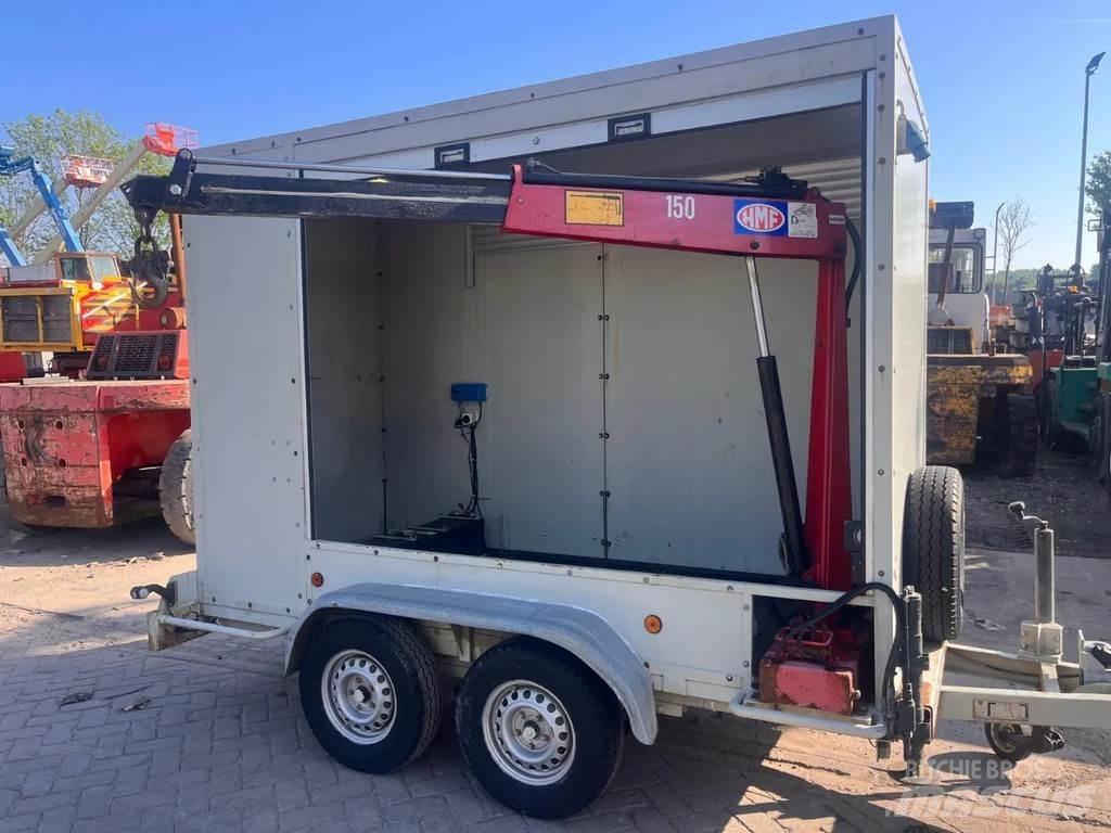 Van Weel VW 2001 Gesloten opbouw trailers