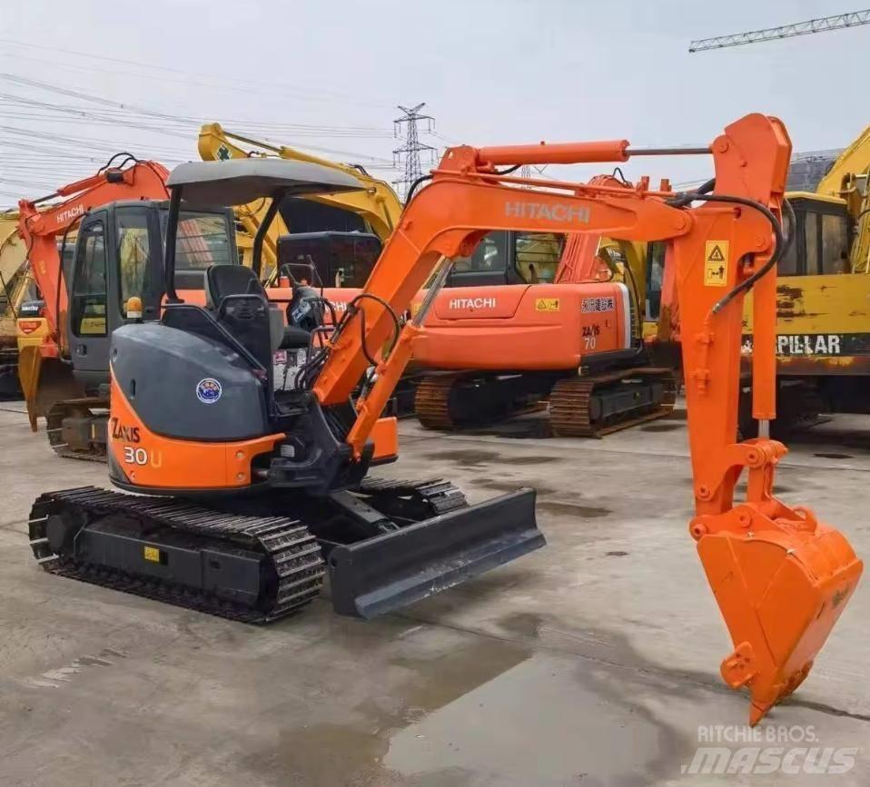 Hitachi ZX 30 U Minigraafmachines < 7t