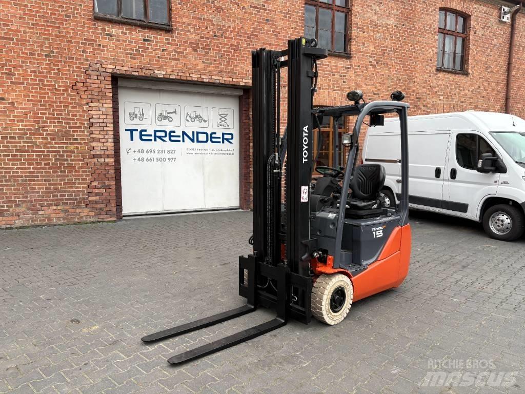Toyota 8 FBET 15 Elektrische heftrucks