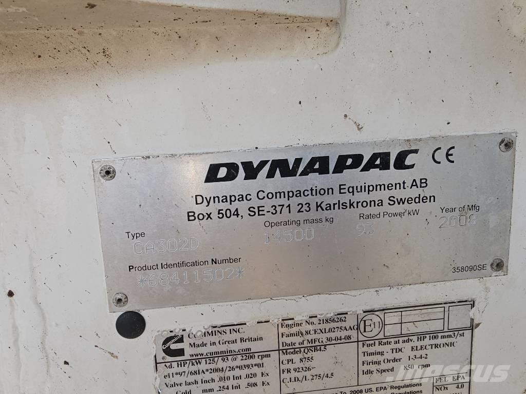 Dynapac CA 302 D Trilrolwalsen
