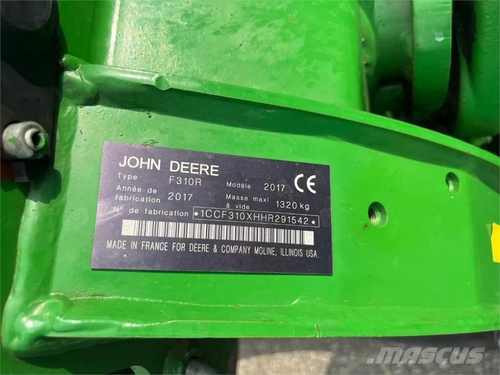 John Deere F310R Maaikneuzers