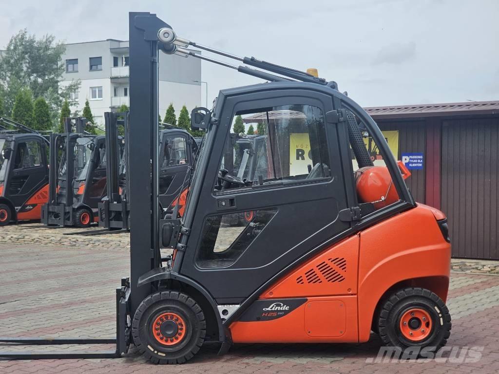 Linde H25T-02 LPG heftrucks
