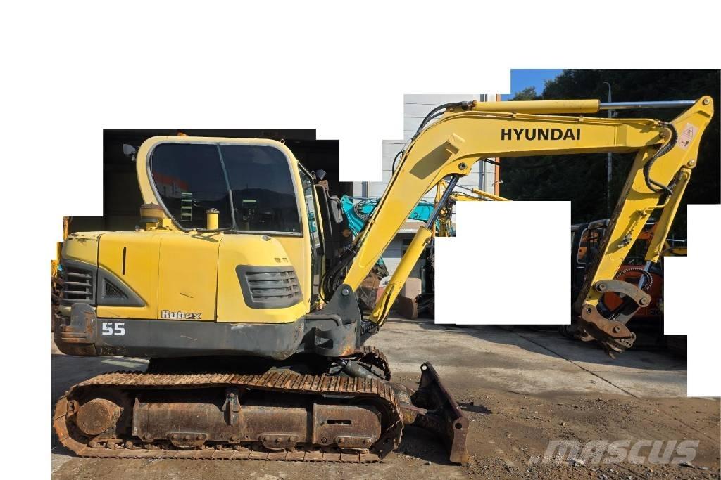 Hyundai Robex 55 Minigraafmachines < 7t