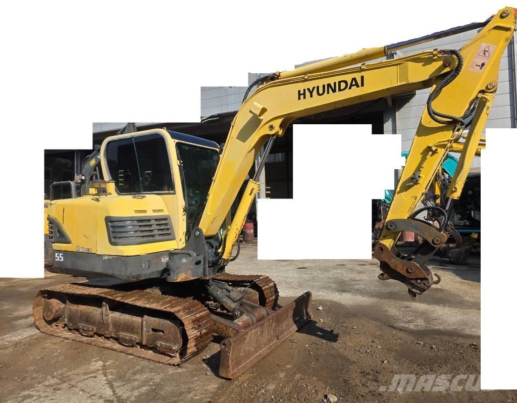 Hyundai Robex 55 Minigraafmachines < 7t