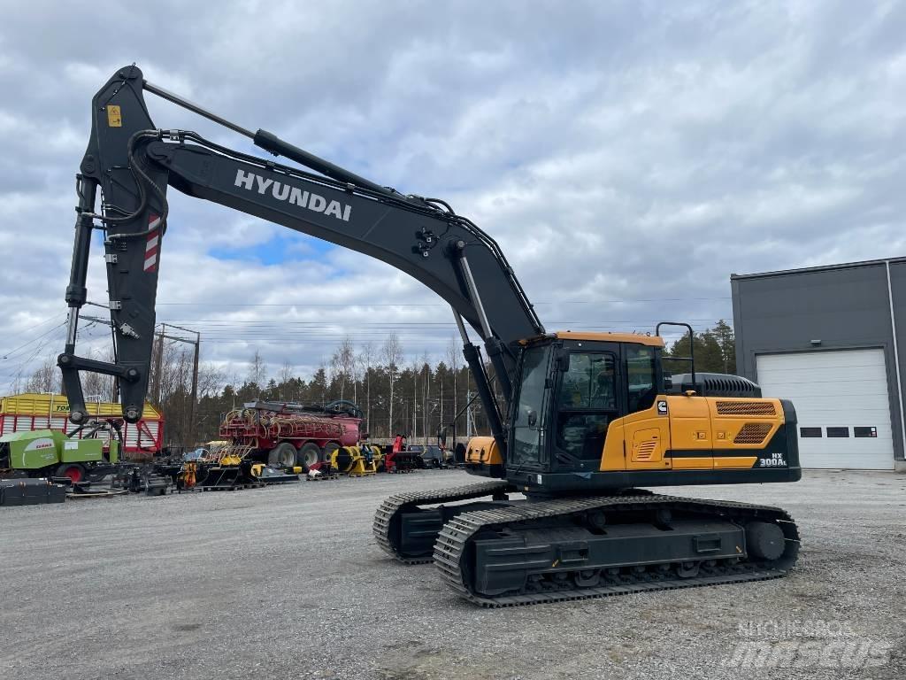 Hyundai HX 300 AL Rupsgraafmachines