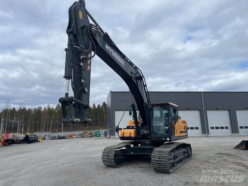 Hyundai HX 300 AL Rupsgraafmachines