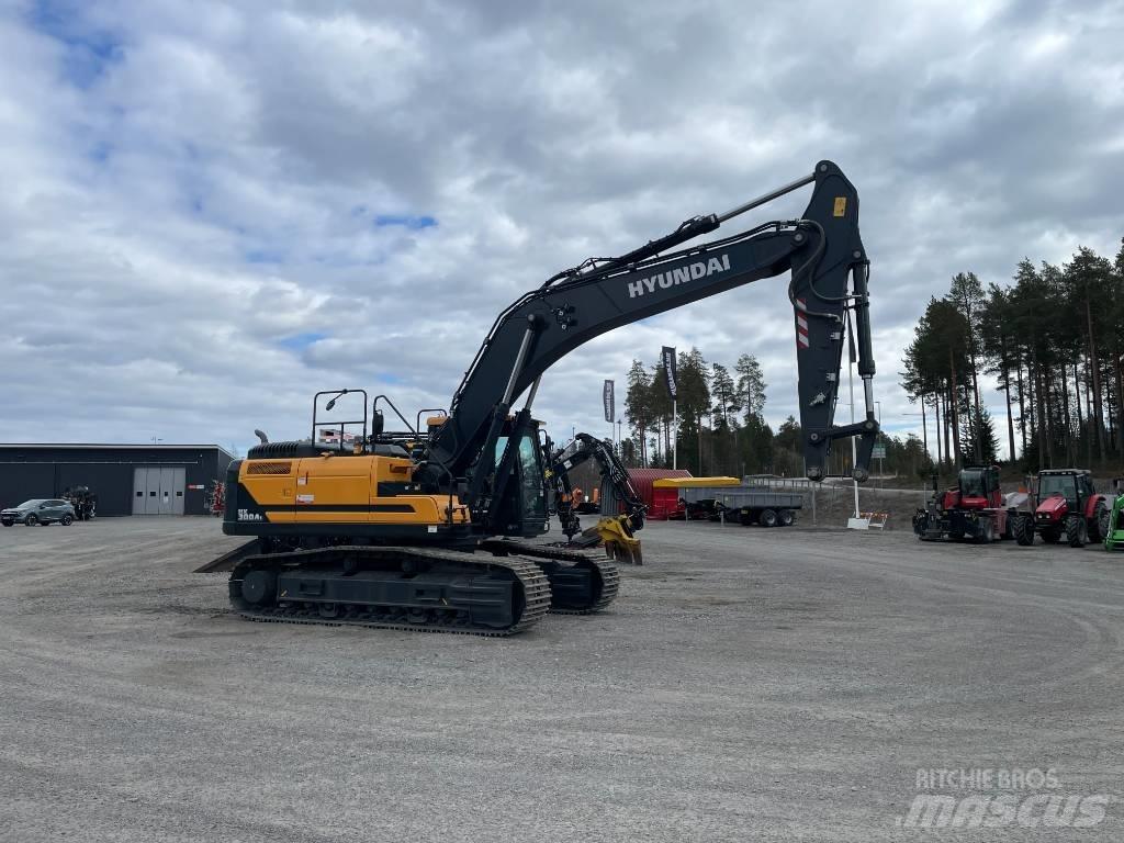 Hyundai HX 300 AL Rupsgraafmachines