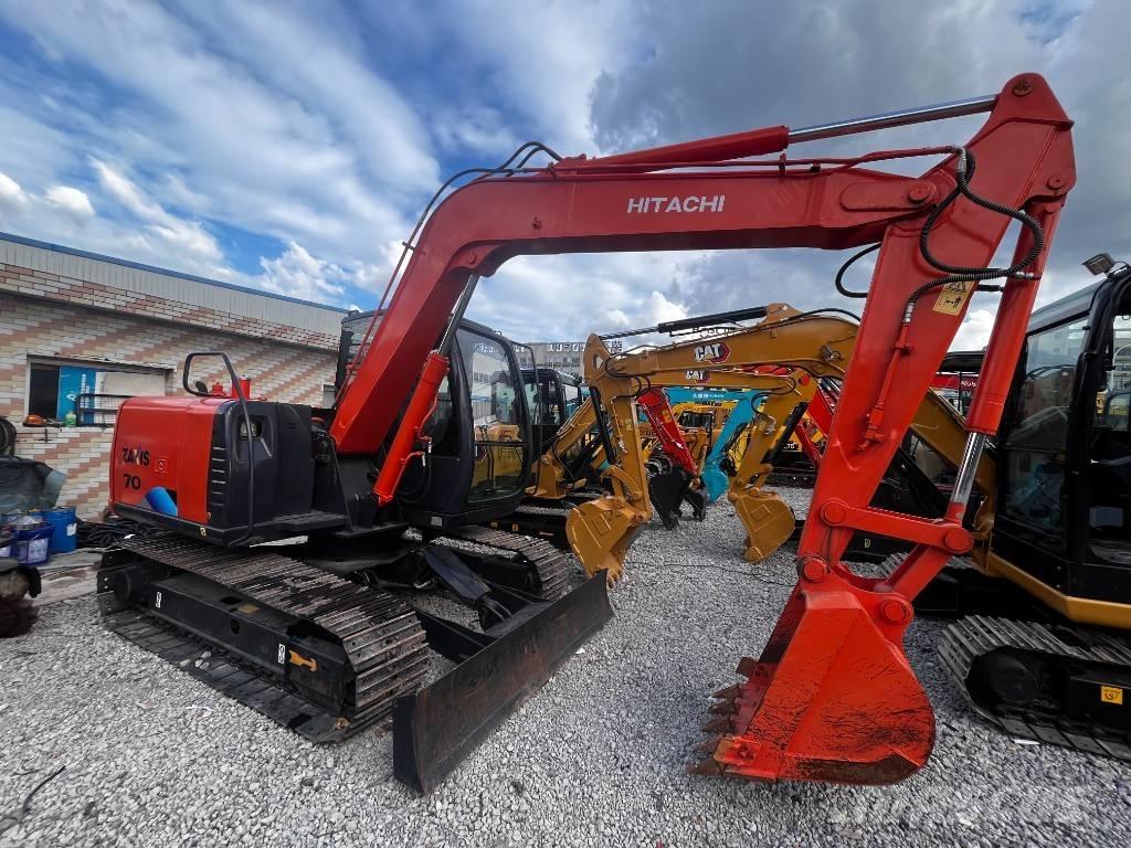 Hitachi ZX 70 Midigraafmachines 7t - 12t