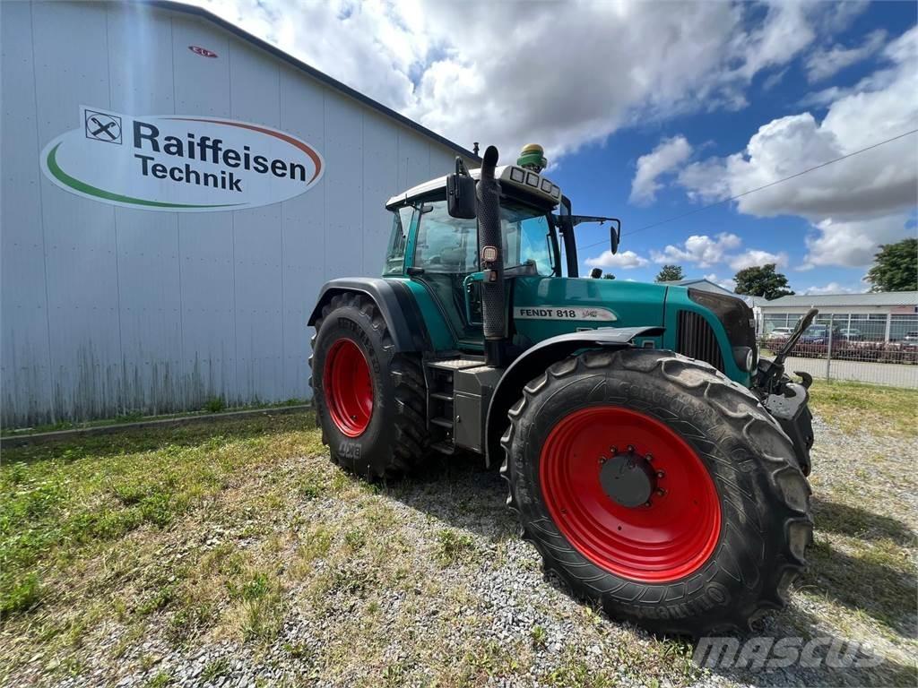 Fendt 818 Vario Tractoren