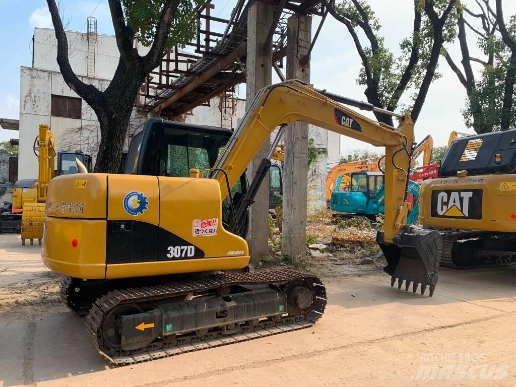 CAT 307D Midigraafmachines 7t - 12t