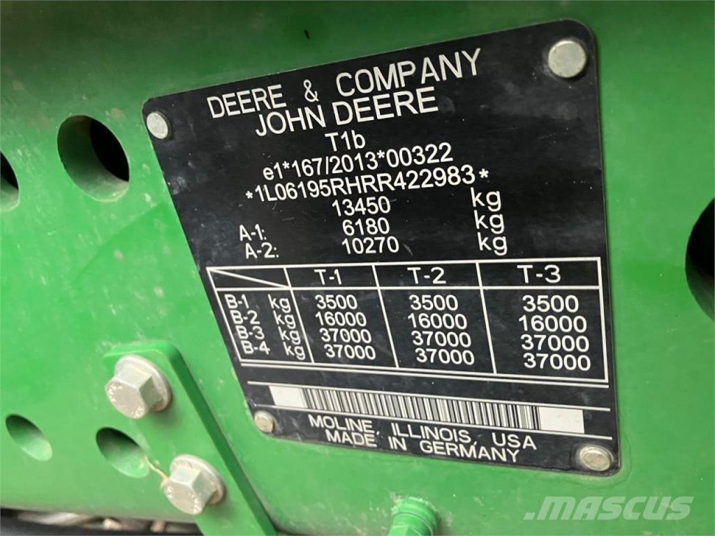 John Deere 6R 195 Tractoren