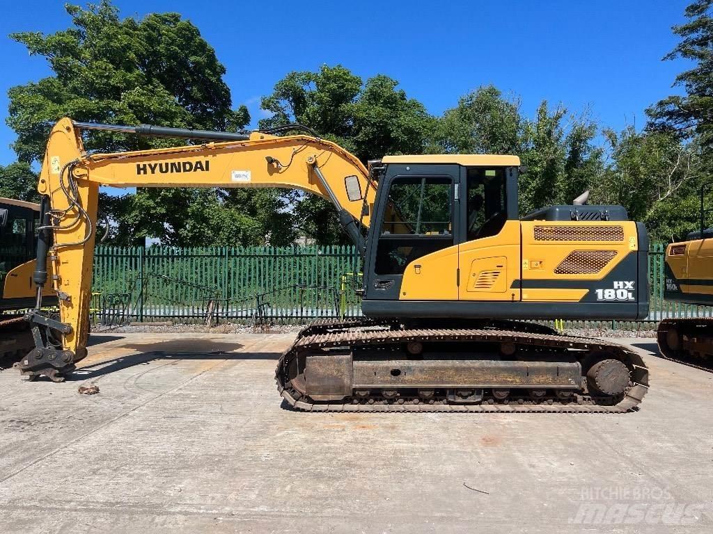 Hyundai HX 180 L Rupsgraafmachines