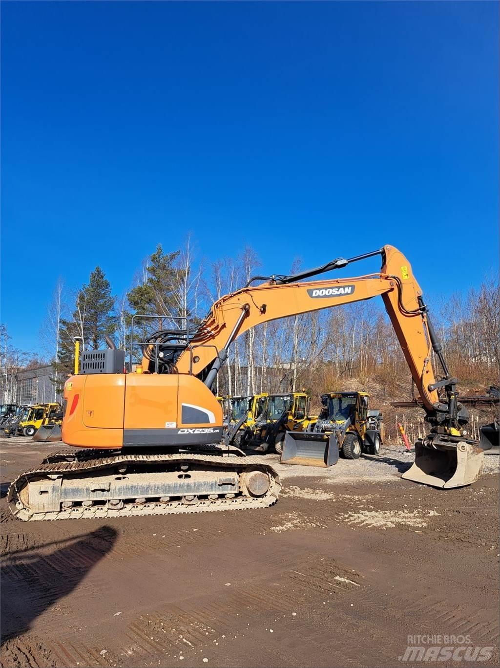 Doosan DX235LCR-5 Rupsgraafmachines