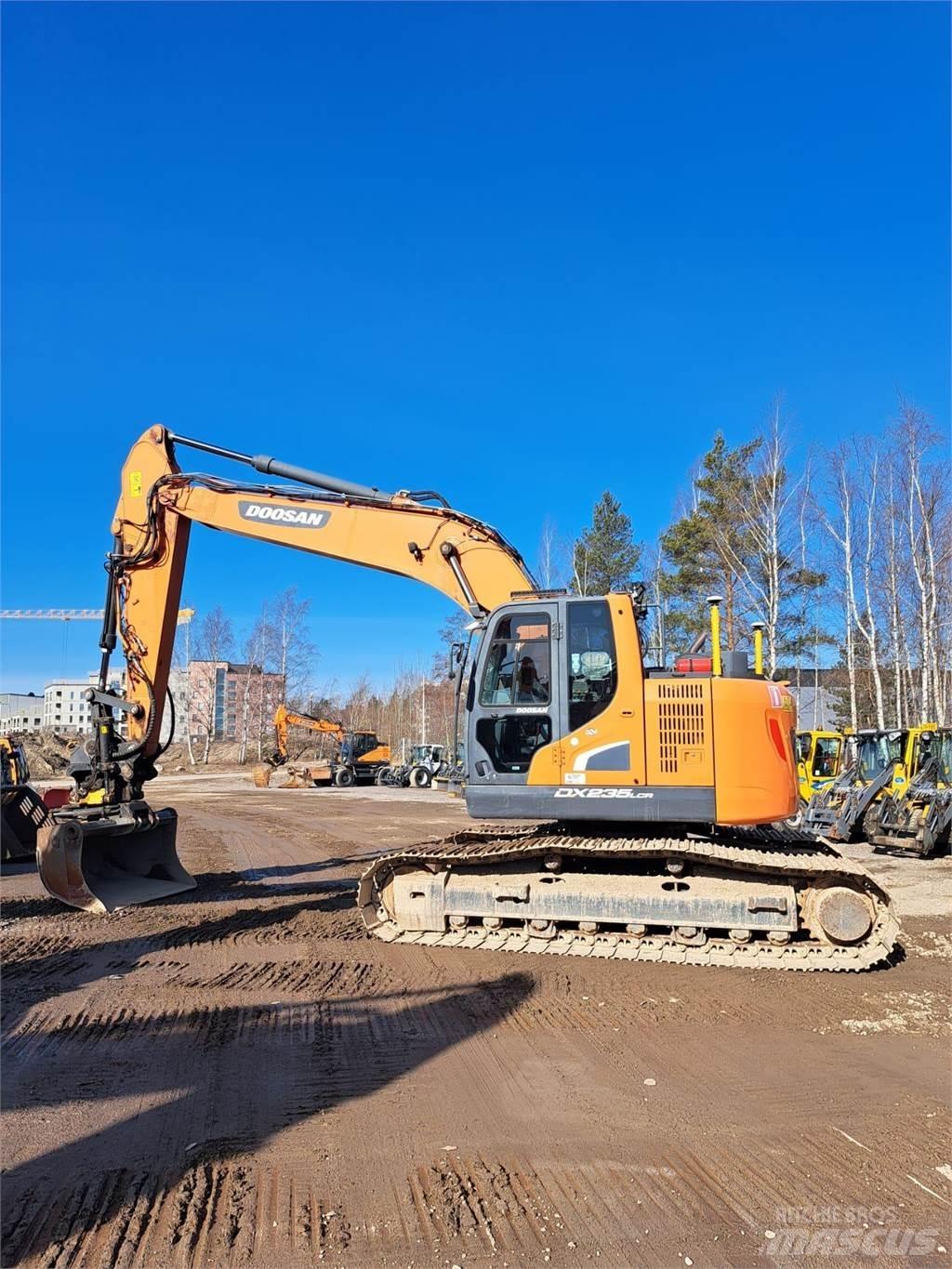 Doosan DX235LCR-5 Rupsgraafmachines