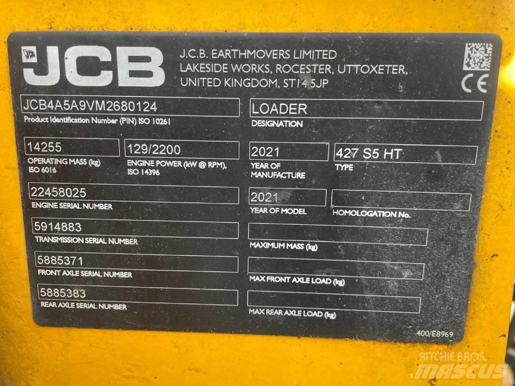 JCB 427 HT Wielladers