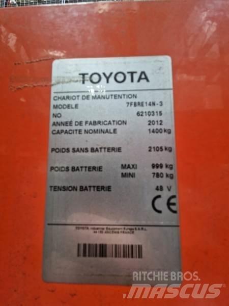 Toyota 7FBRE14N Zelfrijdende stapelaars