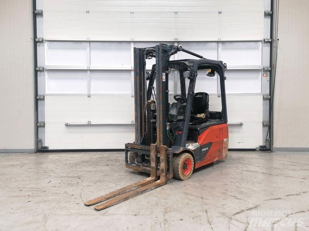 Linde E16-02 Elektrische heftrucks