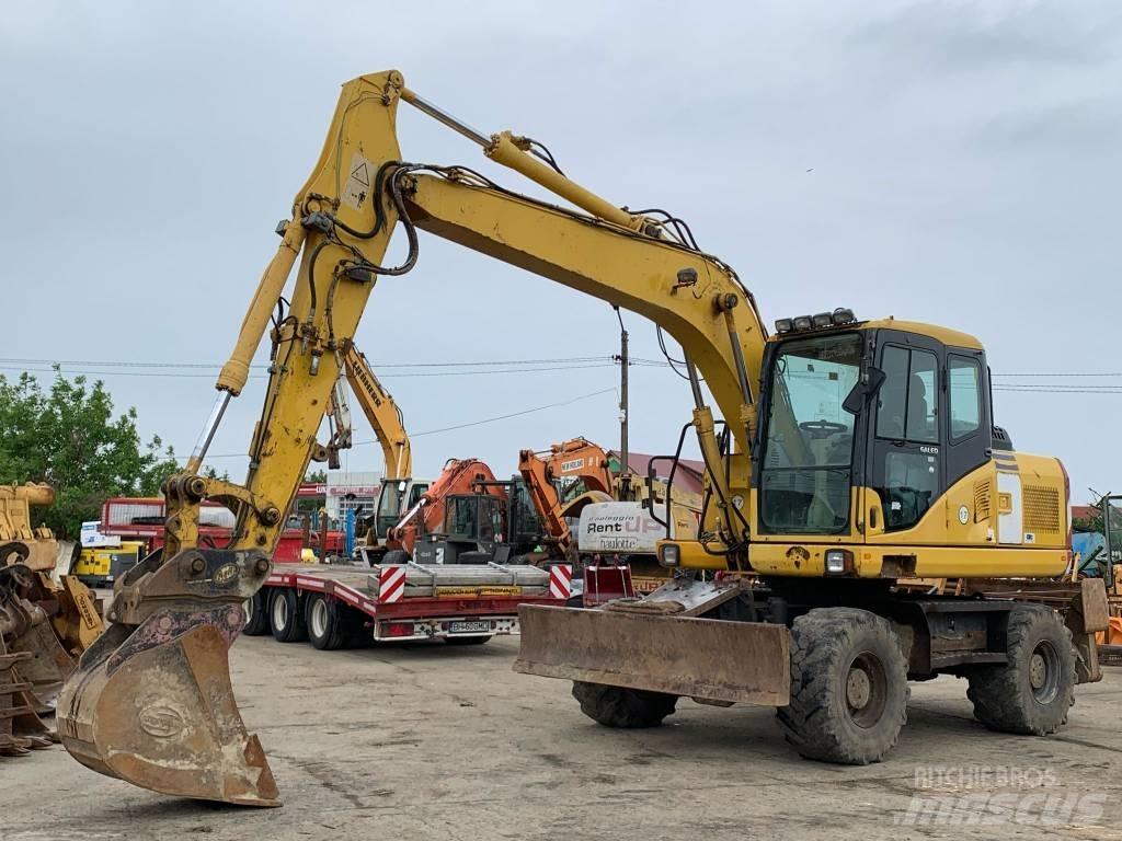Komatsu PW 140-7 Wielgraafmachines