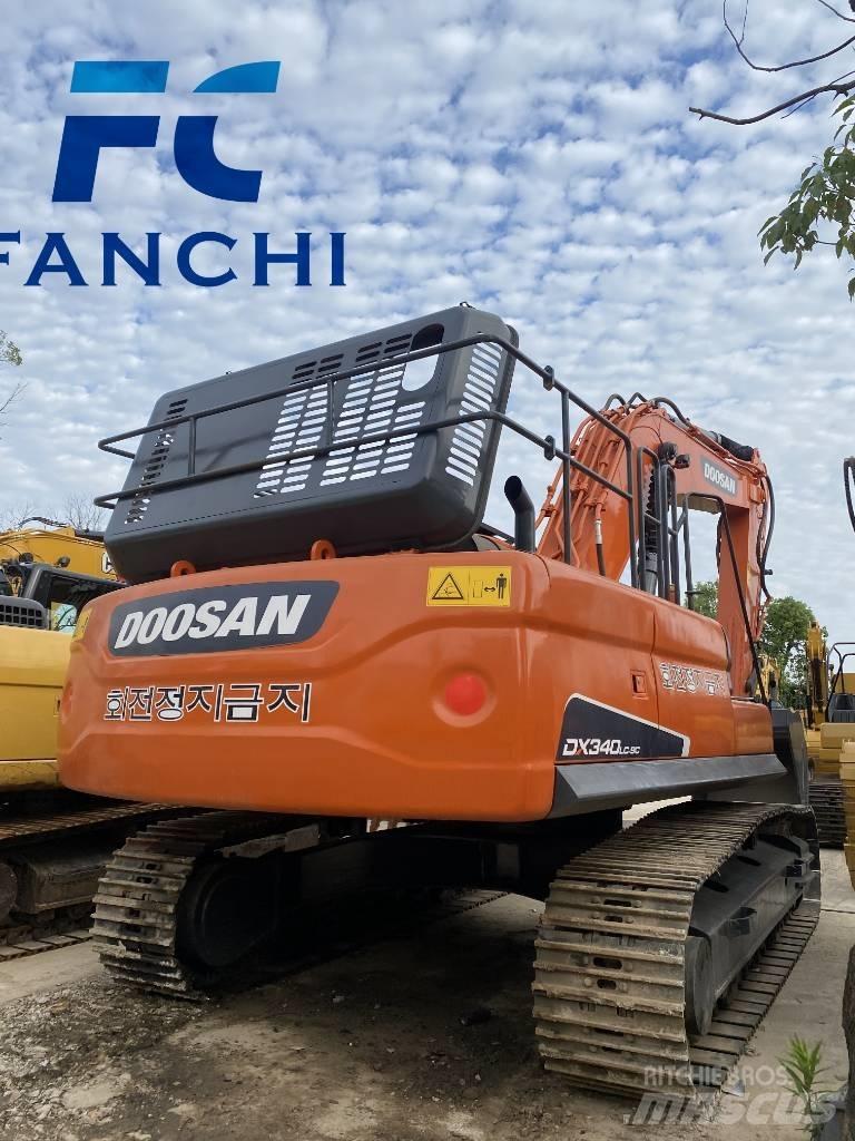Doosan DX 340 LC Rupsgraafmachines