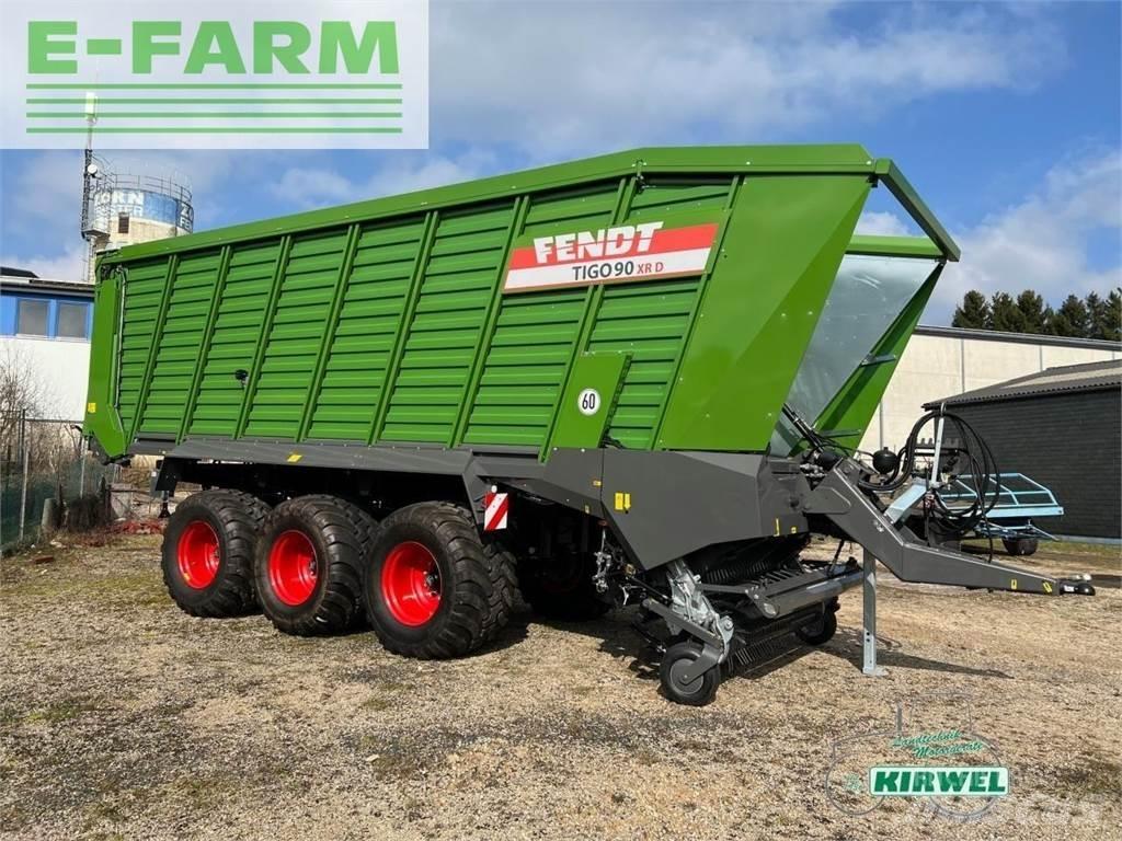 Fendt tigo 90 xr Overige opleggers