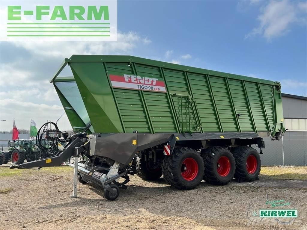 Fendt tigo 90 xr Overige opleggers