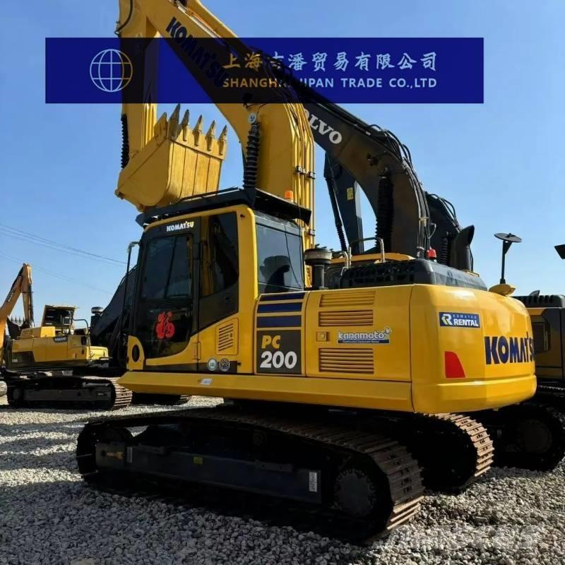 Komatsu PC 200 Rupsgraafmachines