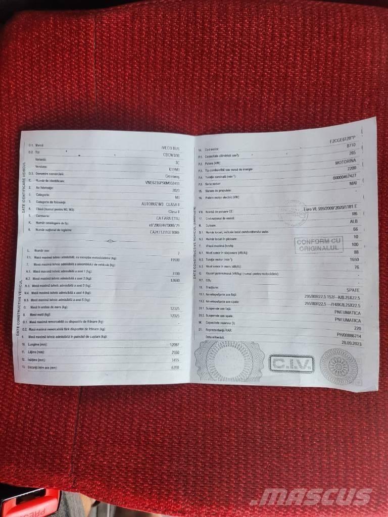 Iveco Crossway Intercitybussen