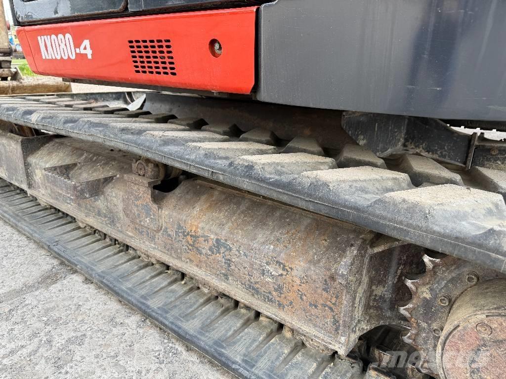 Kubota KX 080-4 Midigraafmachines 7t - 12t