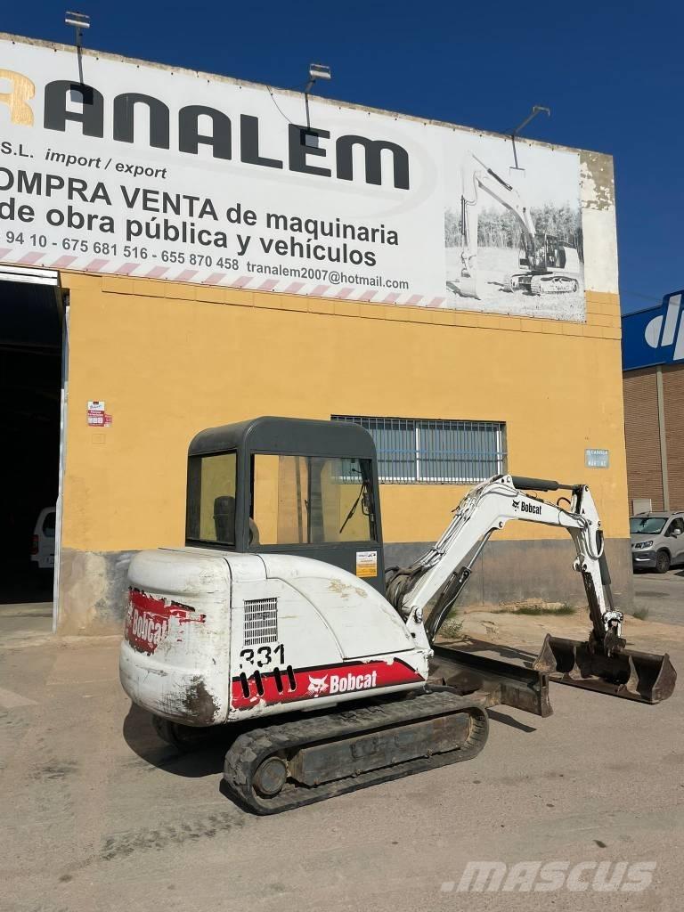Bobcat 331 Minigraafmachines < 7t