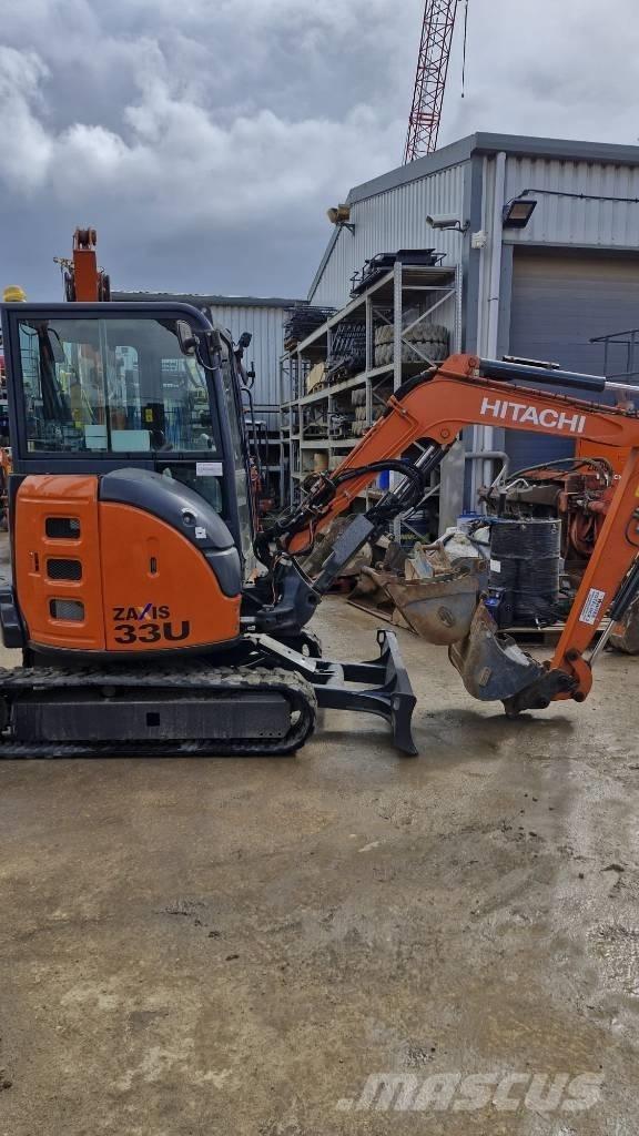 Hitachi ZX 33 U-6 Minigraafmachines < 7t