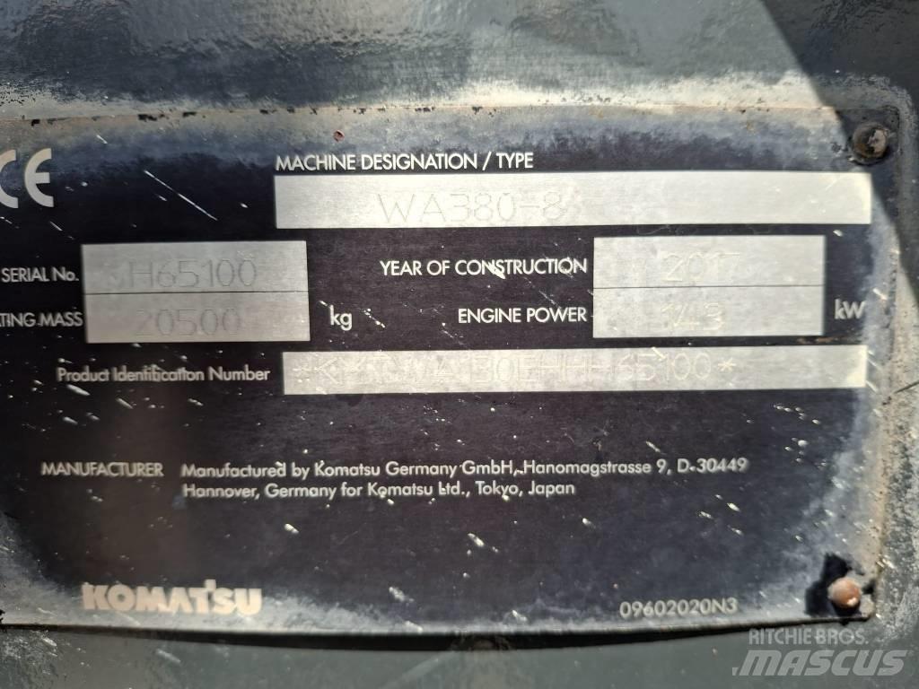 Komatsu WA 380-8 Miniladers