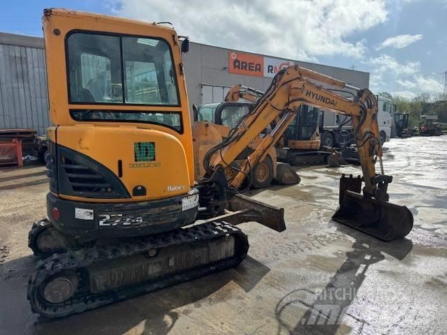 Hyundai Robex 27 Z-9 Minigraafmachines < 7t