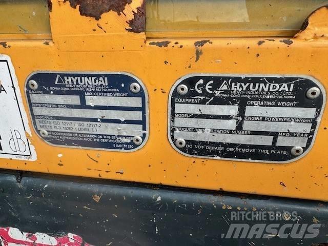Hyundai Robex 27 Z-9 Minigraafmachines < 7t