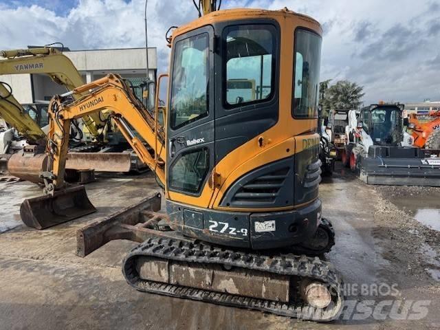 Hyundai Robex 27 Z-9 Minigraafmachines < 7t