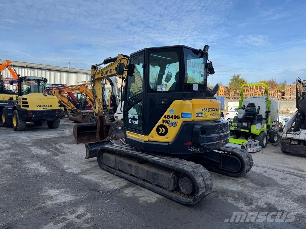Yanmar VIO80 (AH744) Midigraafmachines 7t - 12t