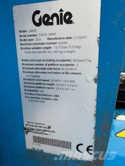 Genie Z 45/25 Knikarmhoogwerkers
