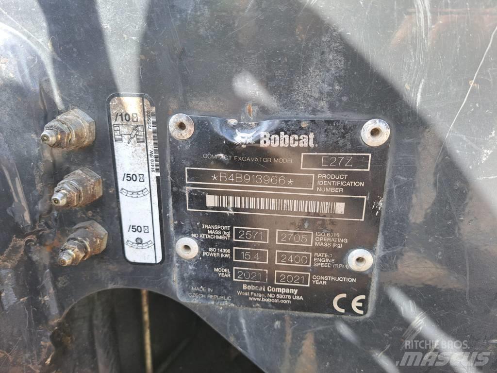 Bobcat E 27 Z Minigraafmachines < 7t