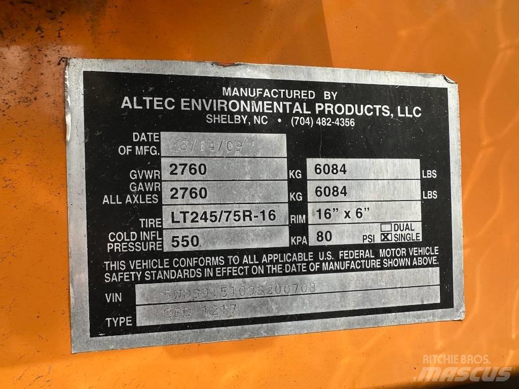 Altec CFD 1217 Hout transporter