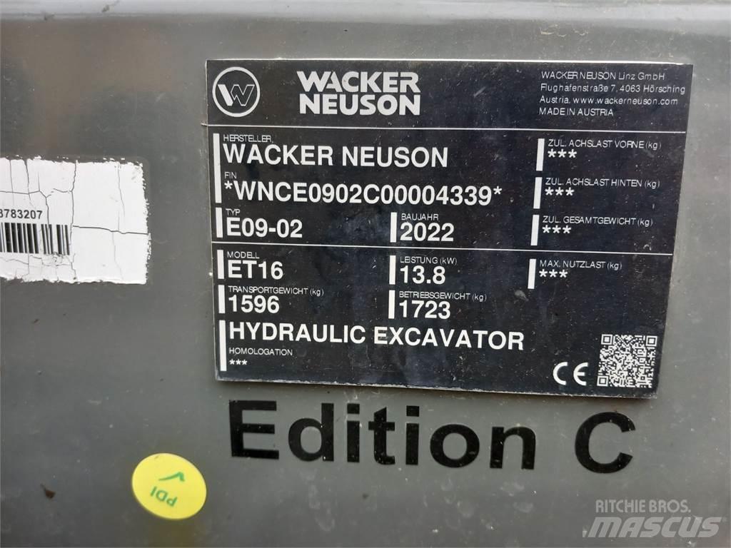 Wacker Neuson ET16 Rupsgraafmachines