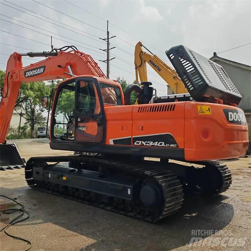 Doosan DX 340 LC-9C Rupsgraafmachines