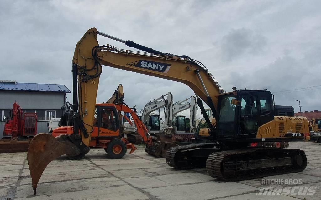 Sany SY 215 C Rupsgraafmachines