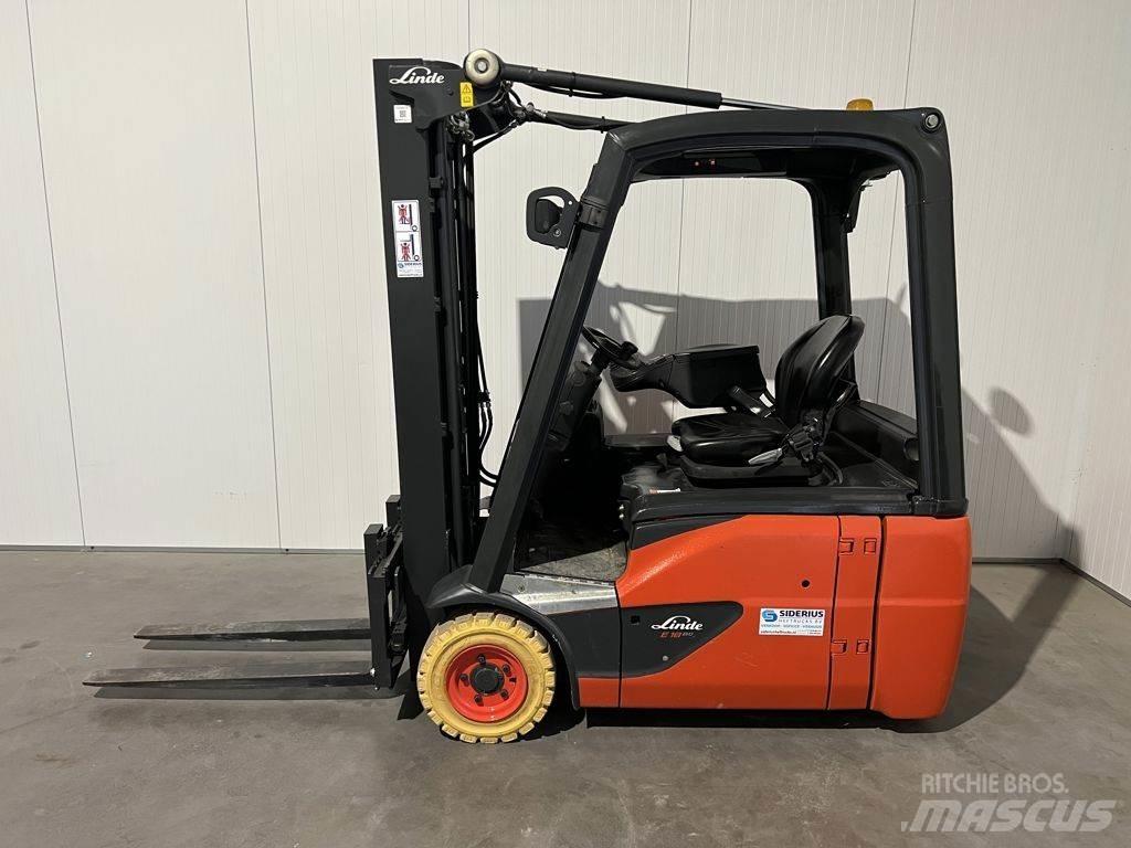 Linde E18-02 Elektrische heftrucks
