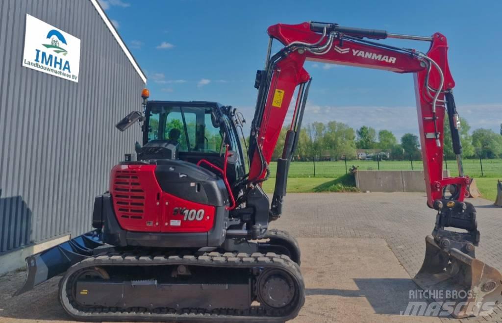 Yanmar SV100 2A-2PB Midigraafmachines 7t - 12t