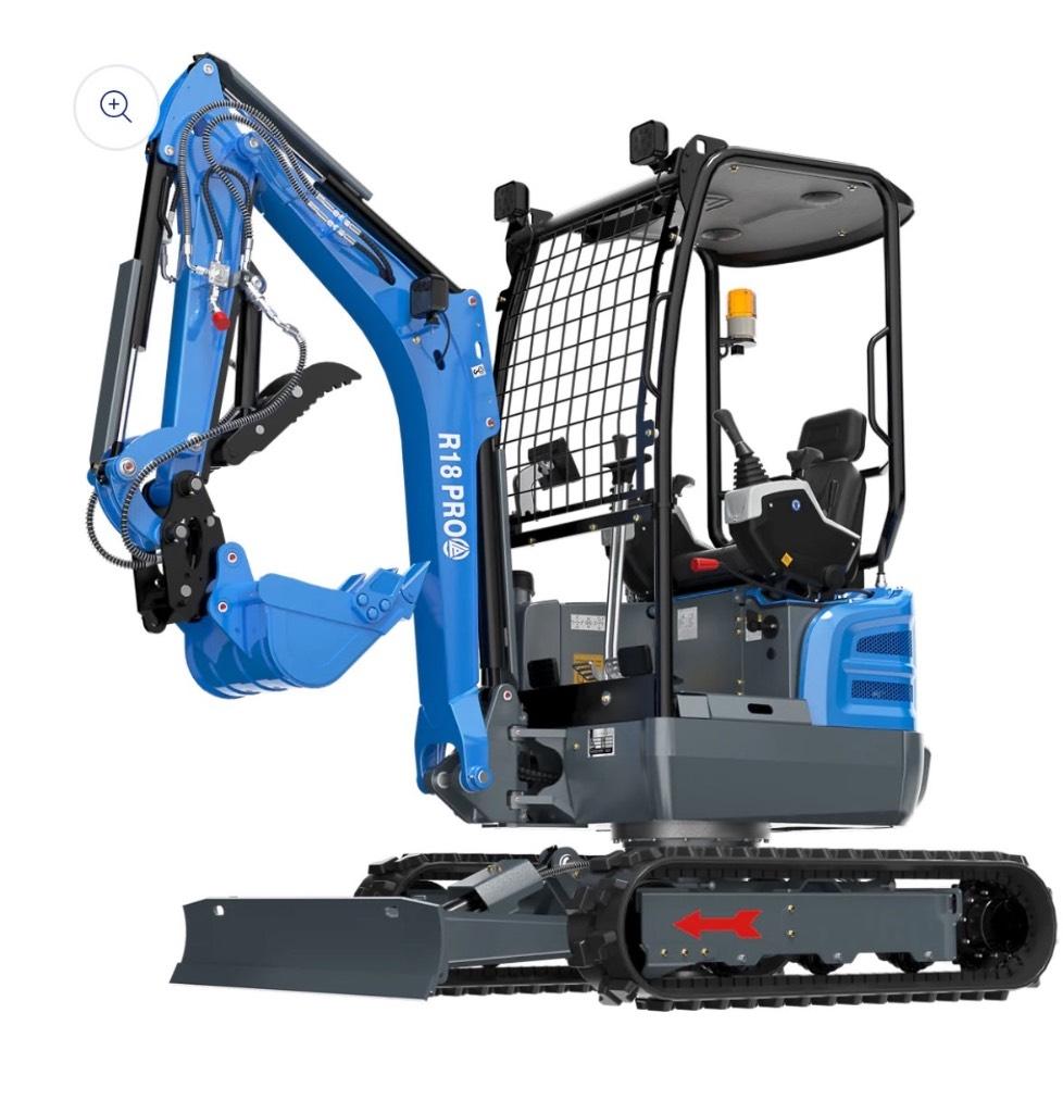 Rippa R18 PRO Minigraafmachines < 7t