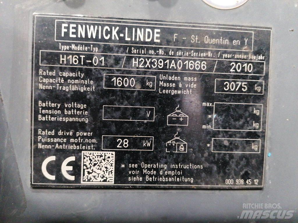 Linde H16T-01 LPG heftrucks