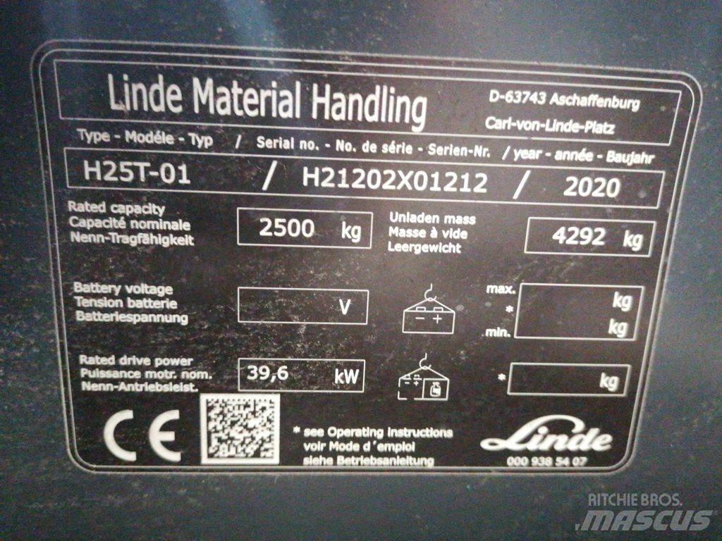 Linde H25T-01 Elektrische heftrucks