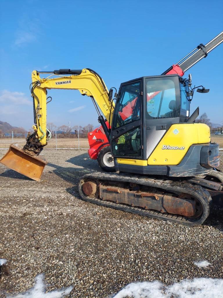 Yanmar SV 100-2 Midigraafmachines 7t - 12t
